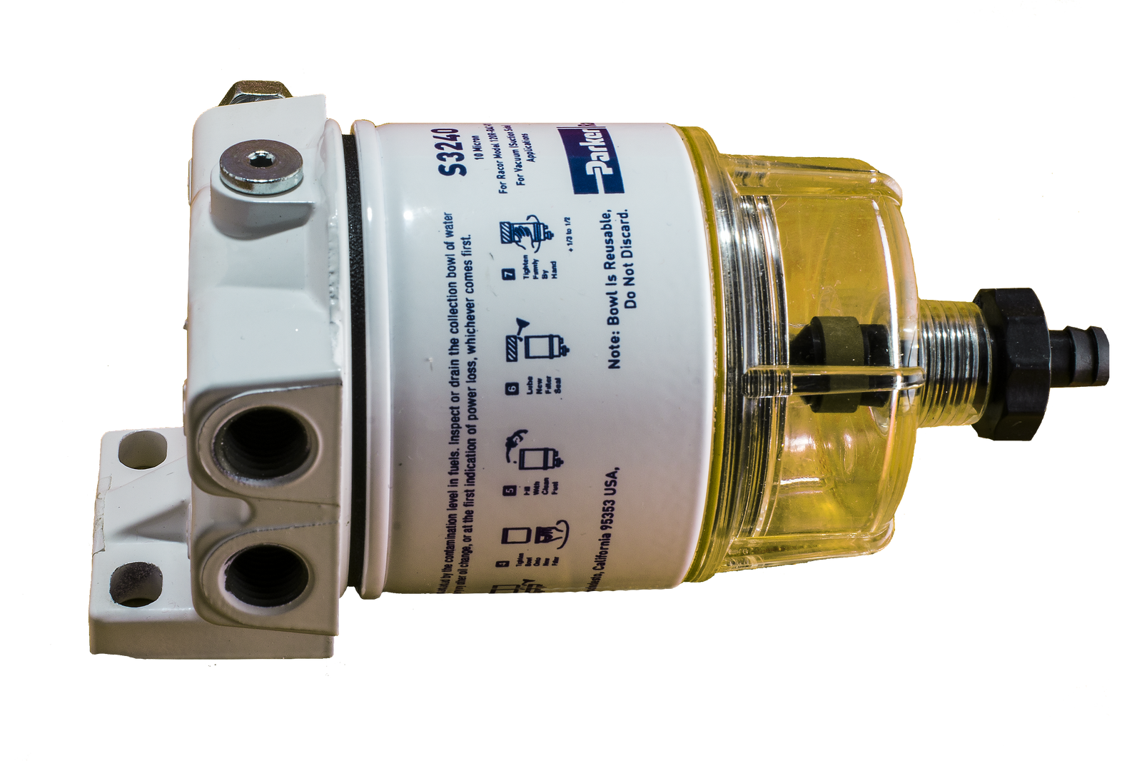 120R-RAC-01 Racor Gasoline Spin-on Filter