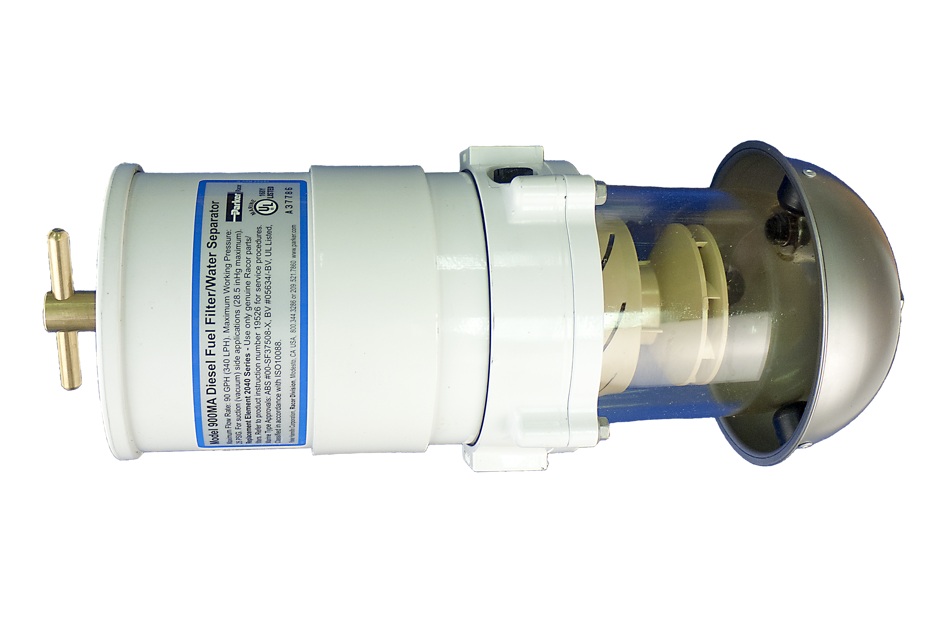 Dual Racor Ma900 900MA30 Racor Fuel Filter/Water Separator