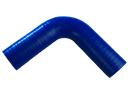 Silicone Elbow 90° Blue