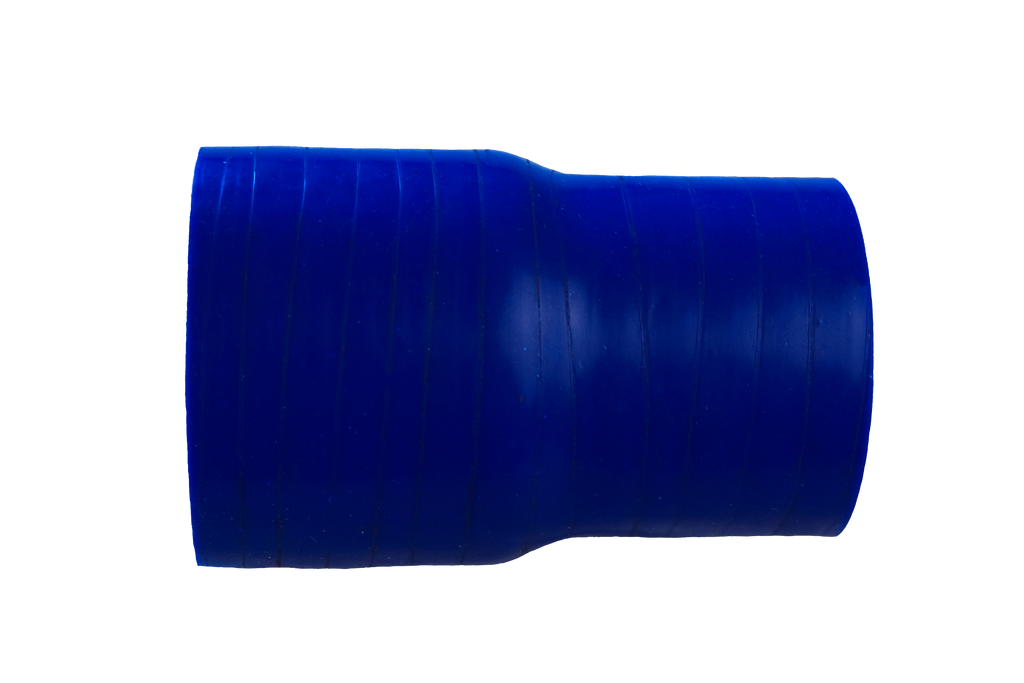 Blue Silicone Hose, 1 1/2 x 1 inch ID Straight Reducer - Pegasus