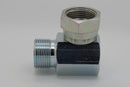 BSPP Male for Bonded Seal x BSPP Swivel Female 90° Compact Elbow 60° Cone